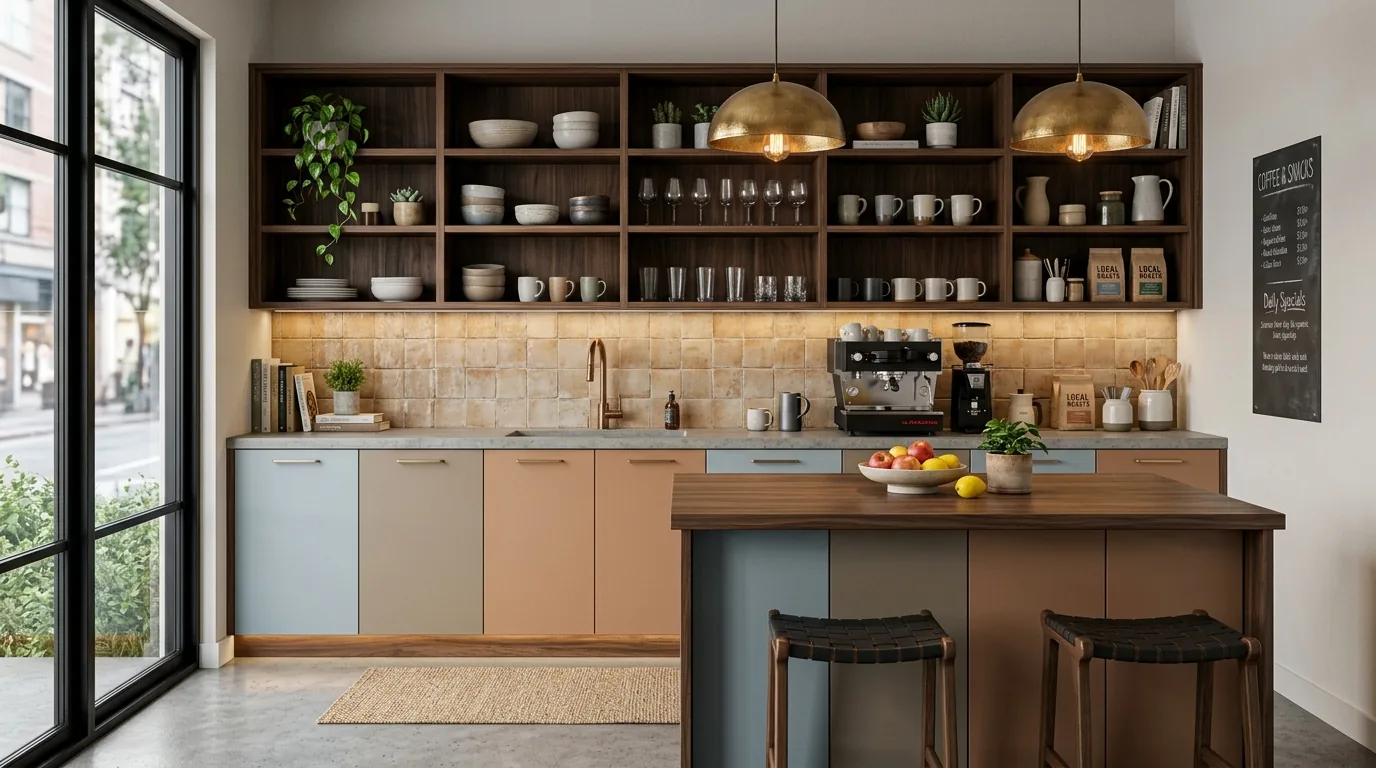 Bleu Spazio Grigio Medio pantry