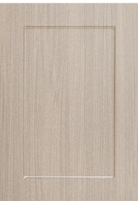 Physical mockup: flat shaker profile, Salinas Oak