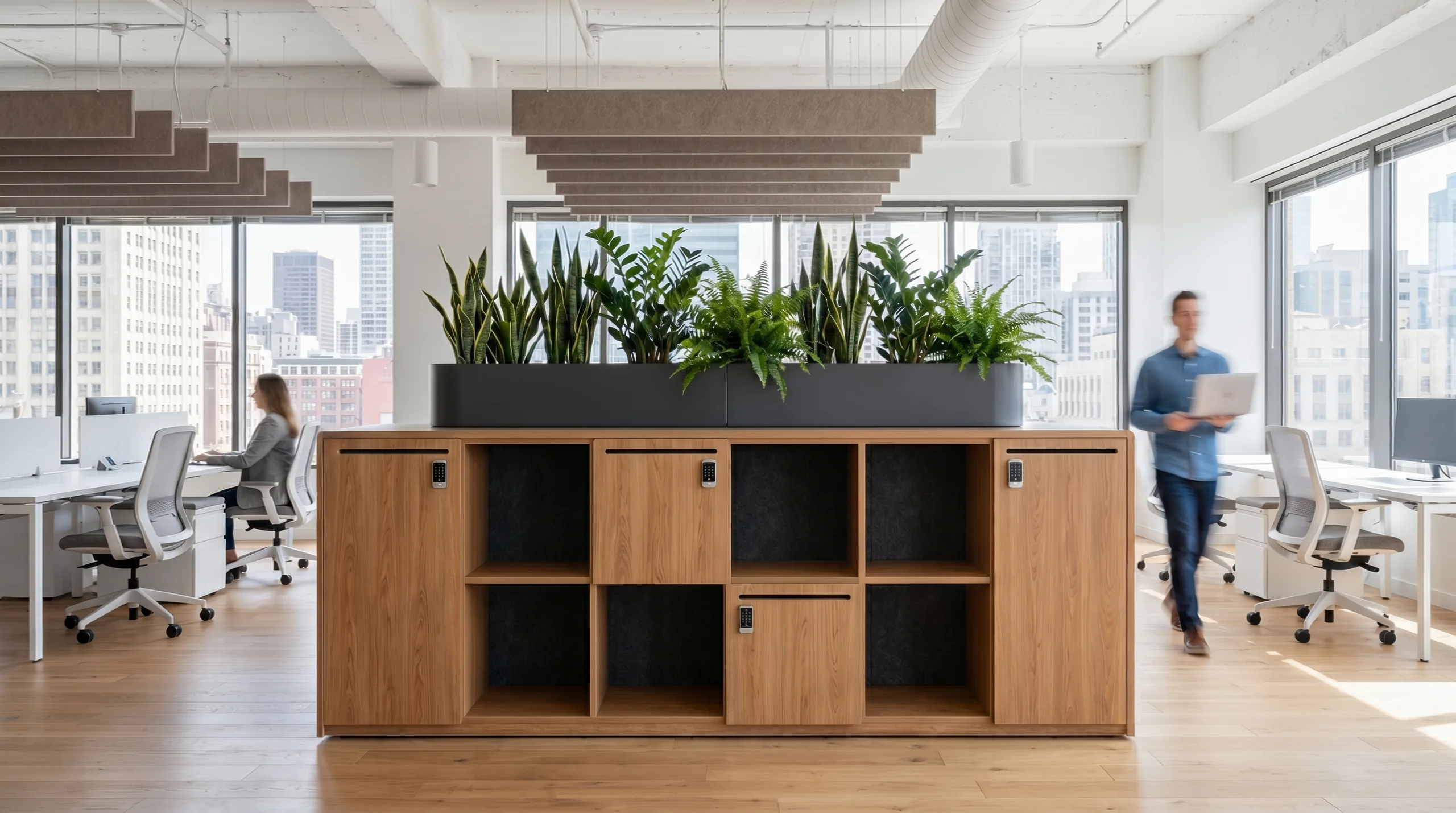 Arraya in a coworking collaboration zone