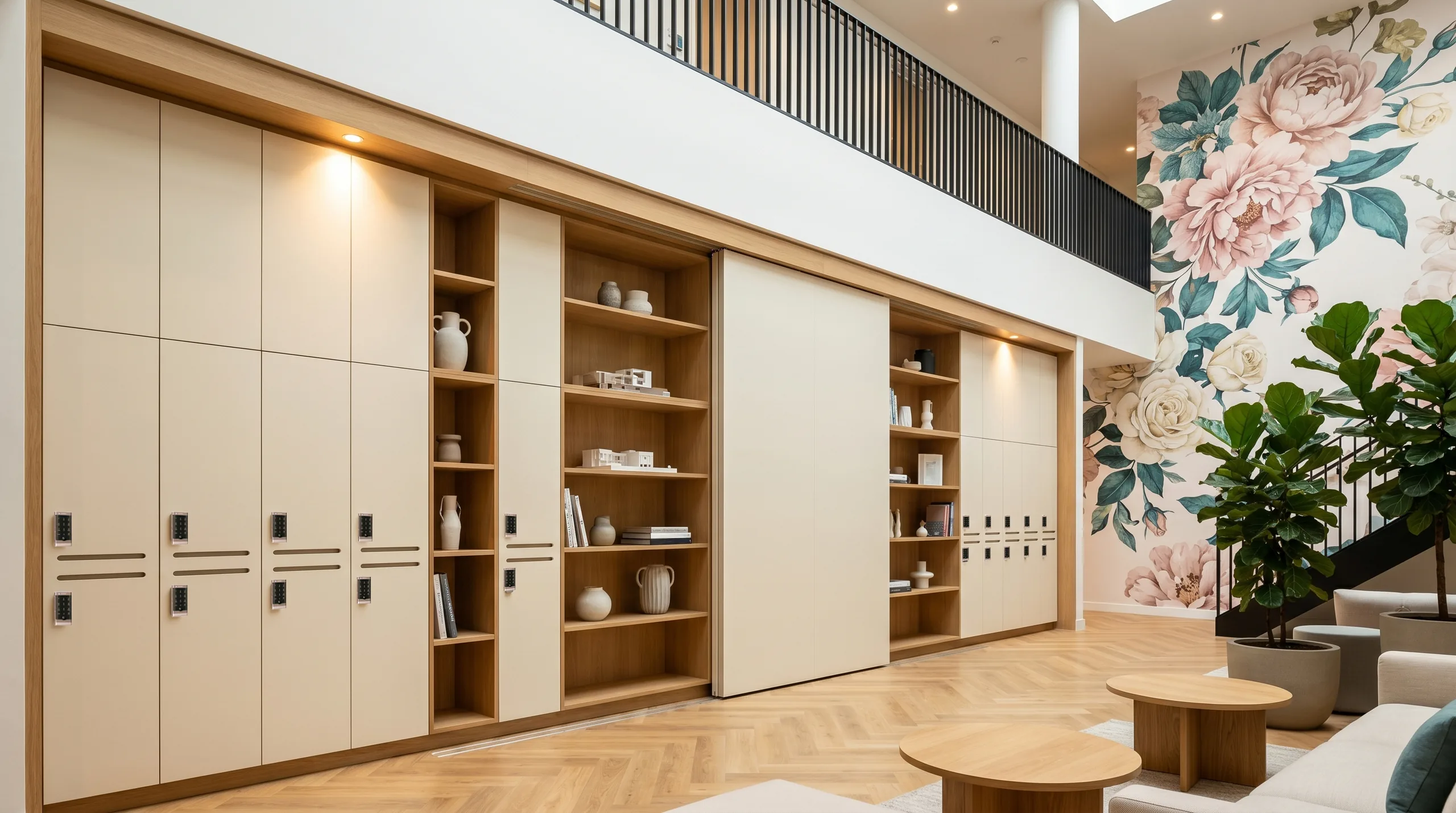 Casework and storage walls