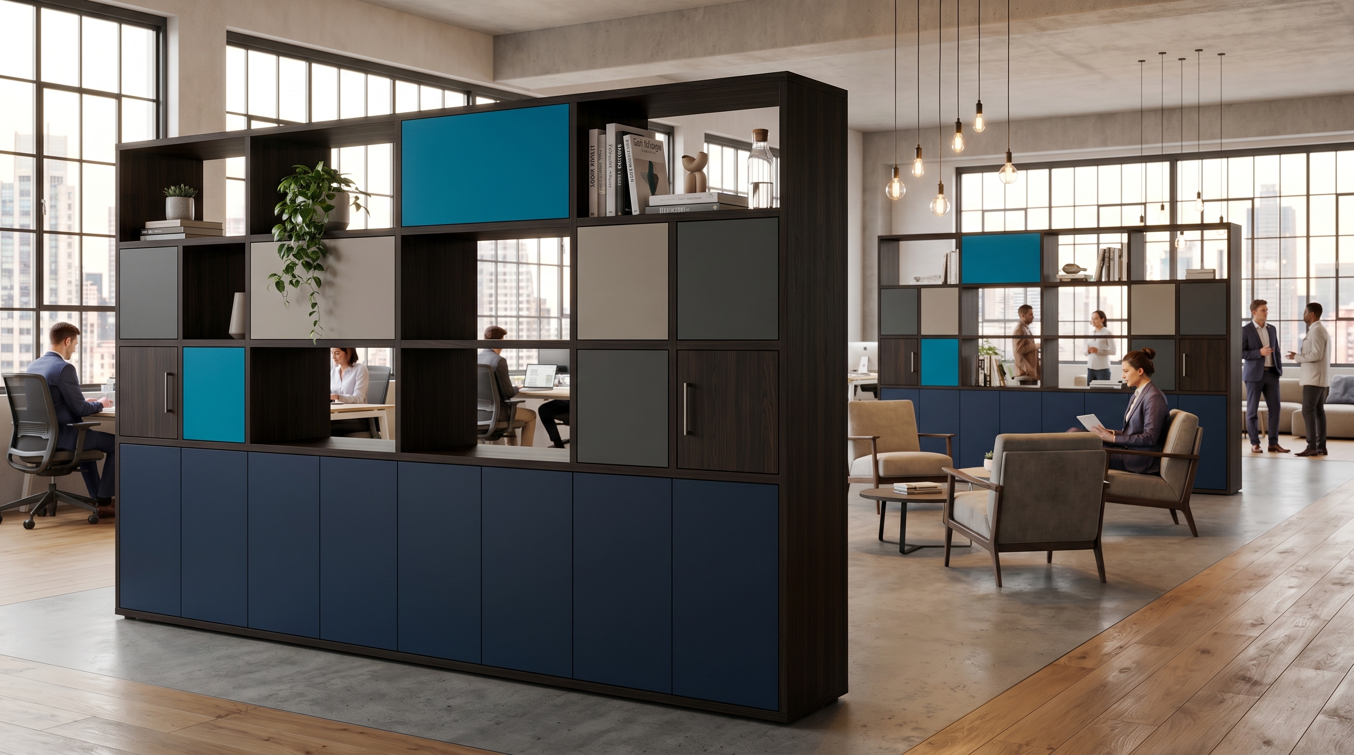 Coworking neighborhoods