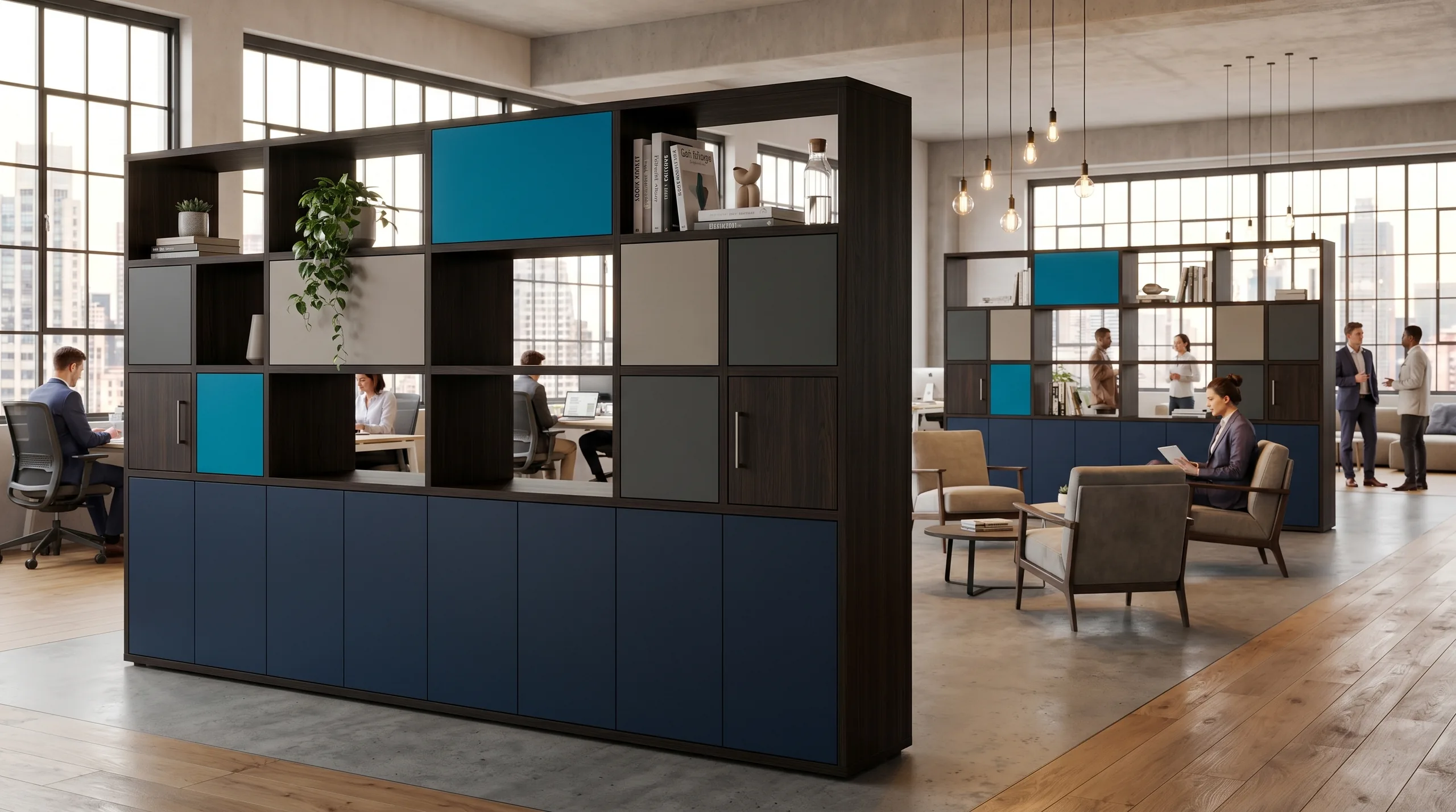 Coworking neighborhoods