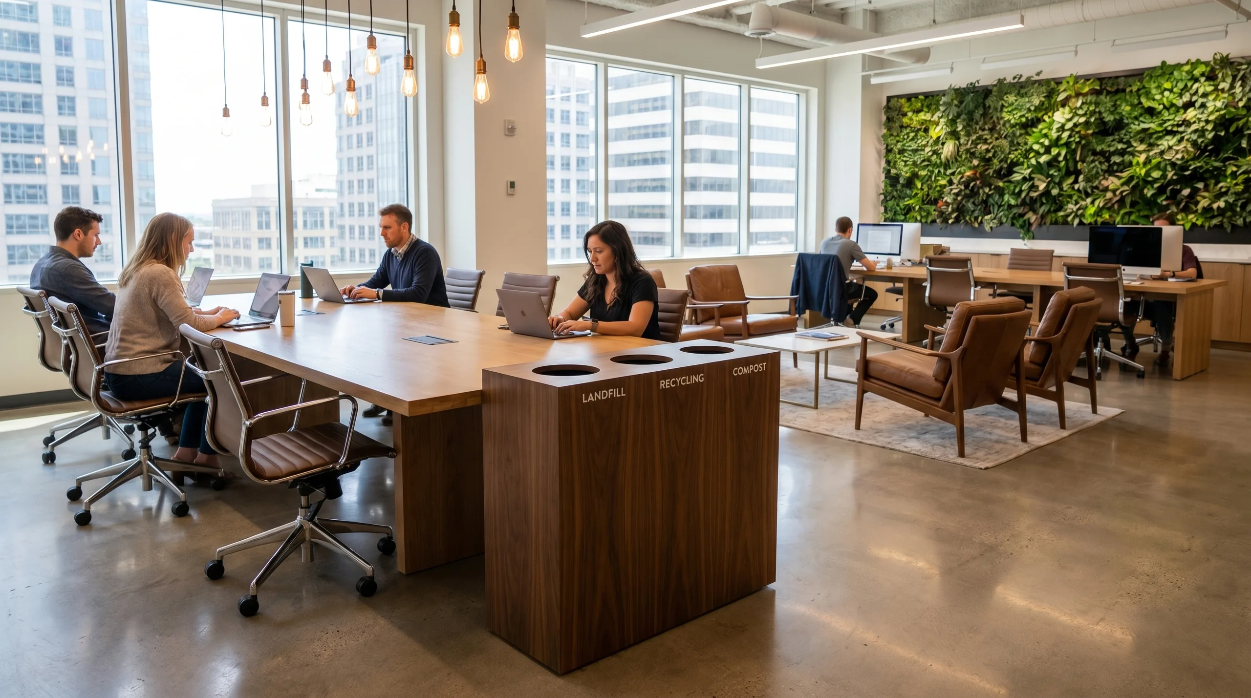 Coworking — communal workspace