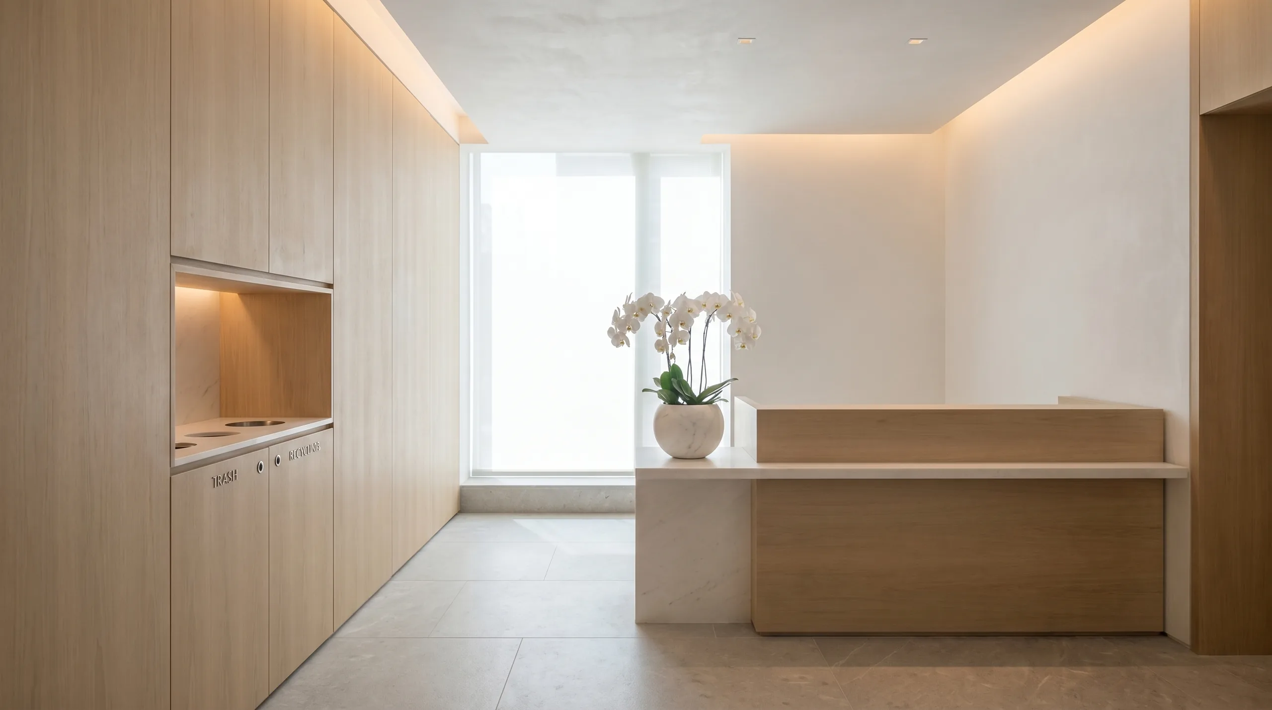 Spa & Wellness — spa reception