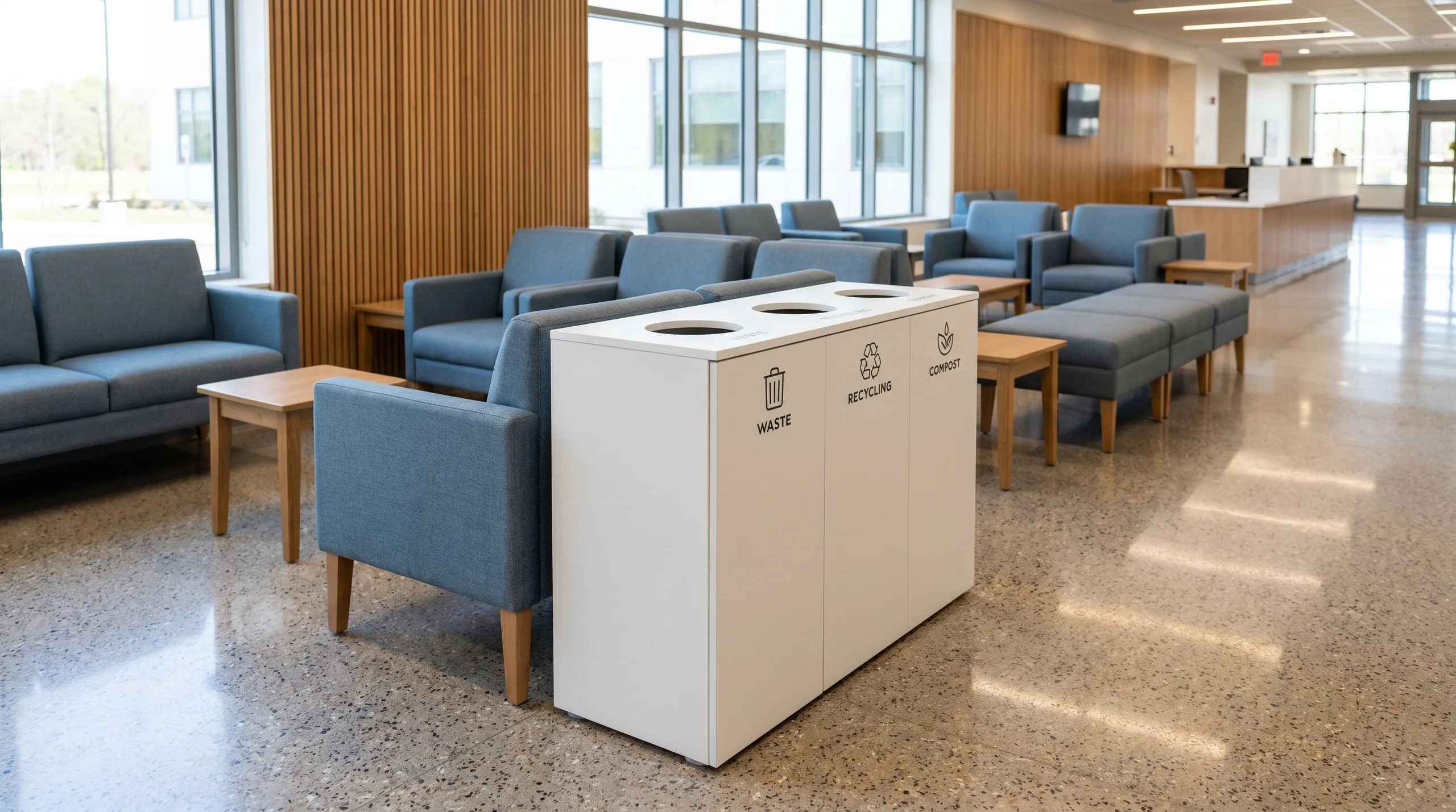 Healthcare — lobby waiting area